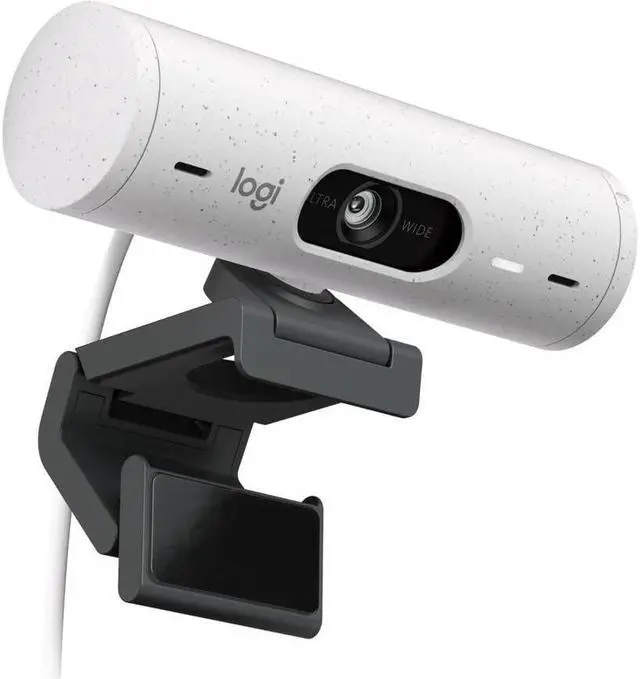 Alt view image 10 of 13 - Logitech BRIO 505 Webcam 4 Megapixel 60 fps Off White USB Type C 960001454