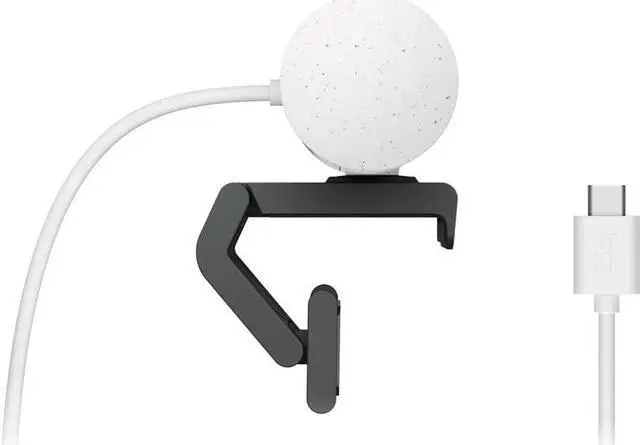 Alt view image 12 of 13 - Logitech BRIO 505 Webcam 4 Megapixel 60 fps Off White USB Type C 960001454
