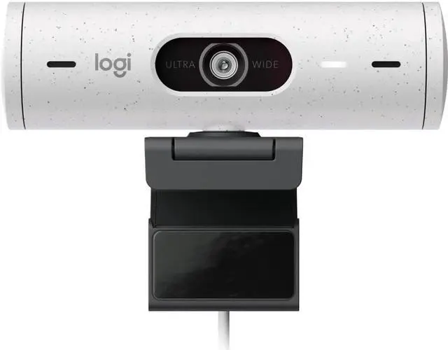 Alt view image 13 of 13 - Logitech BRIO 505 Webcam 4 Megapixel 60 fps Off White USB Type C 960001454