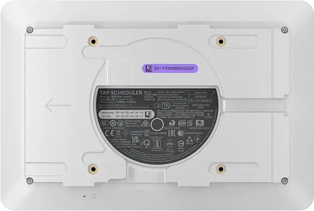 Alt view image 16 of 20 - Logitech 952-000094 Tap Scheduler - Purpose-built Scheduling Panel for Meeting Rooms (White)