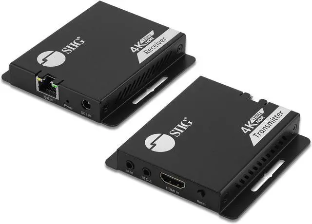 Alt view image 5 of 11 - SIIG HDMI Extender w/ IR up to 132ft 40M EDID Nearly zero latency CEH27L11S1