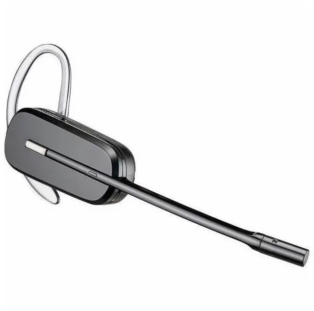 Alt view image 11 of 16 - Poly CS540A DECT 1920-1930 MHz Headset TAA - Mono - Wireless - DECT 6.0 - 393.7 ft - Over-the-ear, Over-the-head - Monaural - In-ear - Noise Cancelling Microphone - Noise Canceling - Black - TAA Compl