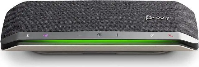 Alt view image 10 of 20 - Poly - Sync 40 Smart Speakerphone (Plantronics) - Flexible Work Spaces - Connect to PC/Mac via Combined USB-A/USB-C Cable and Smartphones via Bluetooth - Works with Teams (Certified), Zoom & More