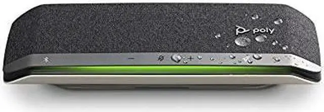 Alt view image 11 of 20 - Poly - Sync 40 Smart Speakerphone (Plantronics) - Flexible Work Spaces - Connect to PC/Mac via Combined USB-A/USB-C Cable and Smartphones via Bluetooth - Works with Teams (Certified), Zoom & More