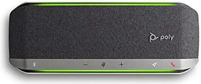 Alt view image 14 of 20 - Poly - Sync 40 Smart Speakerphone (Plantronics) - Flexible Work Spaces - Connect to PC/Mac via Combined USB-A/USB-C Cable and Smartphones via Bluetooth - Works with Teams (Certified), Zoom & More
