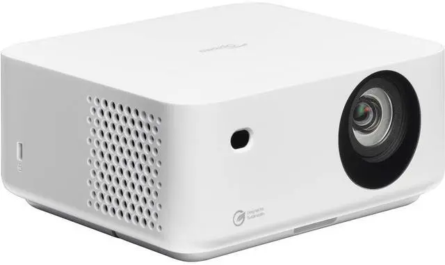 Alt view image 2 of 20 - Optoma ML1080 DLP Portable Projector - 16:9 - White - High Dynamic Range (HDR) - Front - 1080p - 30000 Hour Normal Mode - 3,000,000:1 - 1200 lm - HDMI - USB