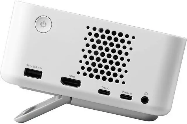 Alt view image 5 of 20 - Optoma ML1080 DLP Portable Projector - 16:9 - White - High Dynamic Range (HDR) - Front - 1080p - 30000 Hour Normal Mode - 3,000,000:1 - 1200 lm - HDMI - USB