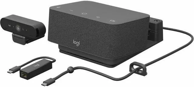 Alt view image 7 of 10 - Logitech Logi DOCK Focus Room Kit