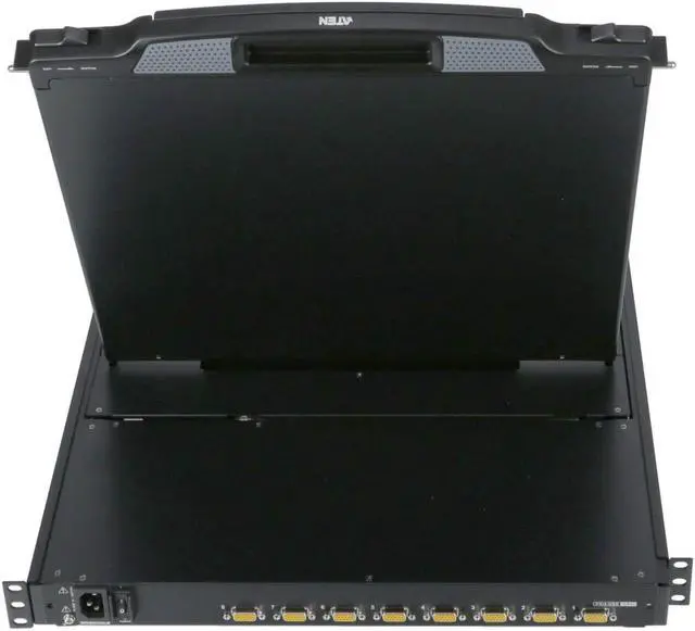 Alt view image 10 of 15 - ATEN CL1308N 8-Port 19" LCD Integrated USB/PS2 Combo KVM