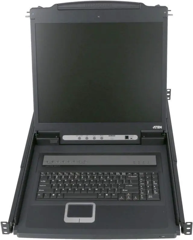 Alt view image 14 of 15 - ATEN CL1308N 8-Port 19" LCD Integrated USB/PS2 Combo KVM