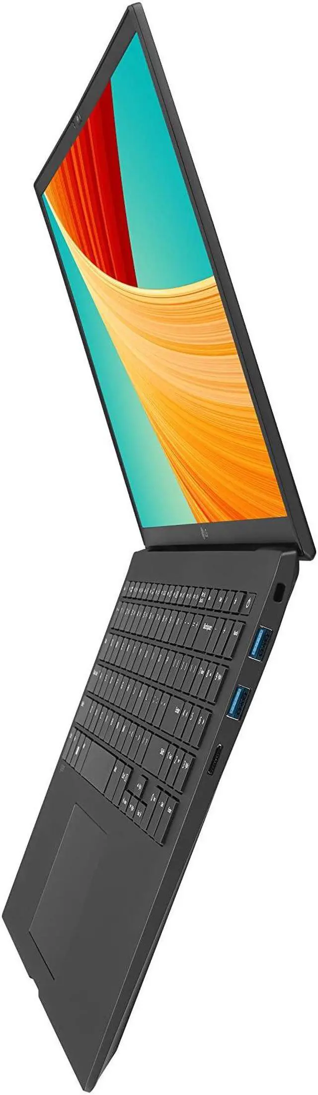 Alt view image 7 of 8 - LG gram 15Z90R-Q.APB4U1 15" Notebook - Full HD - 1920 x 1080 - Intel Core i5 13th Gen i5-1350P Dodeca-core (12 Core) 1.90 GHz - 16 GB Total RAM - 256 GB SSD - Obsidian Black - Intel Chip - Window
