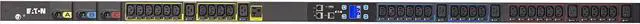 Alt view image 6 of 8 - Eaton ePDU G3 Metered Input 38U-A; 8.64 KW; IN: L21-30P 24A 3P OUT: 30XC13:6XC19:1X5-20R - 30 x IEC 60320 C13, 6 x IEC 60320 C19, 1 x NEMA 5-20R - 120 V AC, 230 V AC - 8640 W - Network (RJ-45) - ...