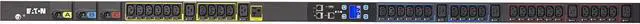 Alt view image 7 of 8 - Eaton ePDU G3 Metered Input 38U-A; 8.64 KW; IN: L21-30P 24A 3P OUT: 30XC13:6XC19:1X5-20R - 30 x IEC 60320 C13, 6 x IEC 60320 C19, 1 x NEMA 5-20R - 120 V AC, 230 V AC - 8640 W - Network (RJ-45) - ...