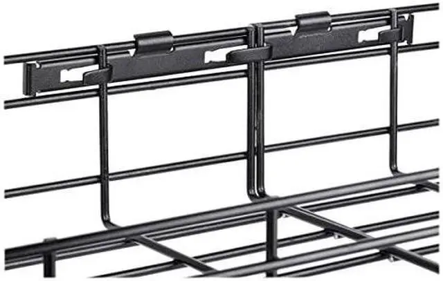 Alt view image 7 of 16 - Tripp Lite Wire Mesh Cable Tray 150x100x1500mm 2-Pack SRWB6410X2STR