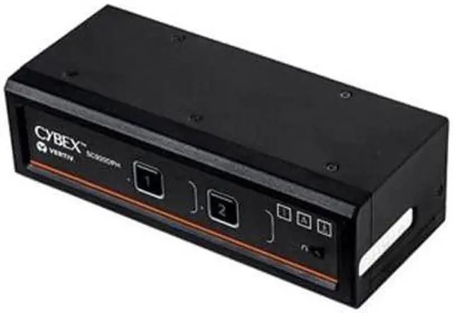 Alt view image 10 of 13 - Vertiv Cybex SC900 Secure KVM | Dual Head | 2 Port Universal DisplayPort | NIAP version 4.0 Certified - Secure Desktop KVM Switches - SC920DPH-400