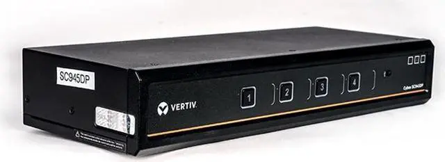 Alt view image 13 of 13 - Vertiv Cybex SC900 Secure KVM | Dual Head | 2 Port Universal DisplayPort | NIAP version 4.0 Certified - Secure Desktop KVM Switches - SC920DPH-400
