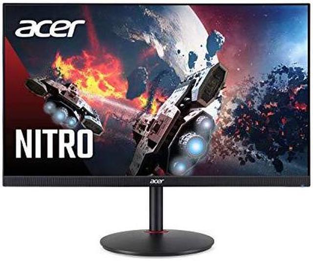 Alt view image 12 of 20 - Acer Nitro 27" WQHD 2560 x 1440 PC Gaming IPS Monitor | AMD FreeSync Premium | Up to 240Hz Refresh | Up to 0.5ms | DisplayHDR 400 | sRGB 99% | 1 x Display Port 1.4 & 2 x HDMI 2.0 | XV272U W2bmiiprx