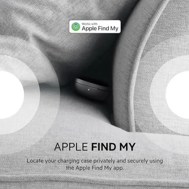 Alt view image 7 of 9 - Belkin SoundForm Immerse, True Wireless Earbuds with Hybrid ANC, Wireless Charging, IPX5 Sweat and Water Resistant, Apple Find My Ping My Earbuds for iPhone, Galaxy, Pixel and More