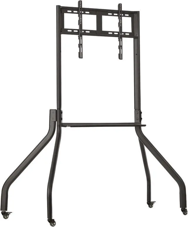 Main image of Tripp Lite Mobile Rolling TV Cart for Television Displays, Wide Legs for Extra Stability, Locking Casters, Height Adjustable, Durable Metal Frame, 5-Year Warranty (DMCWL Series)