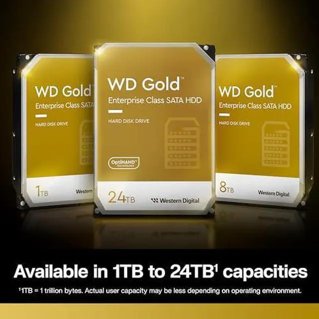 Alt view image 6 of 13 - Western Digital Gold WD161KRYZ 16 TB Hard Drive - 3.5" Internal - SATA (SATA/600)