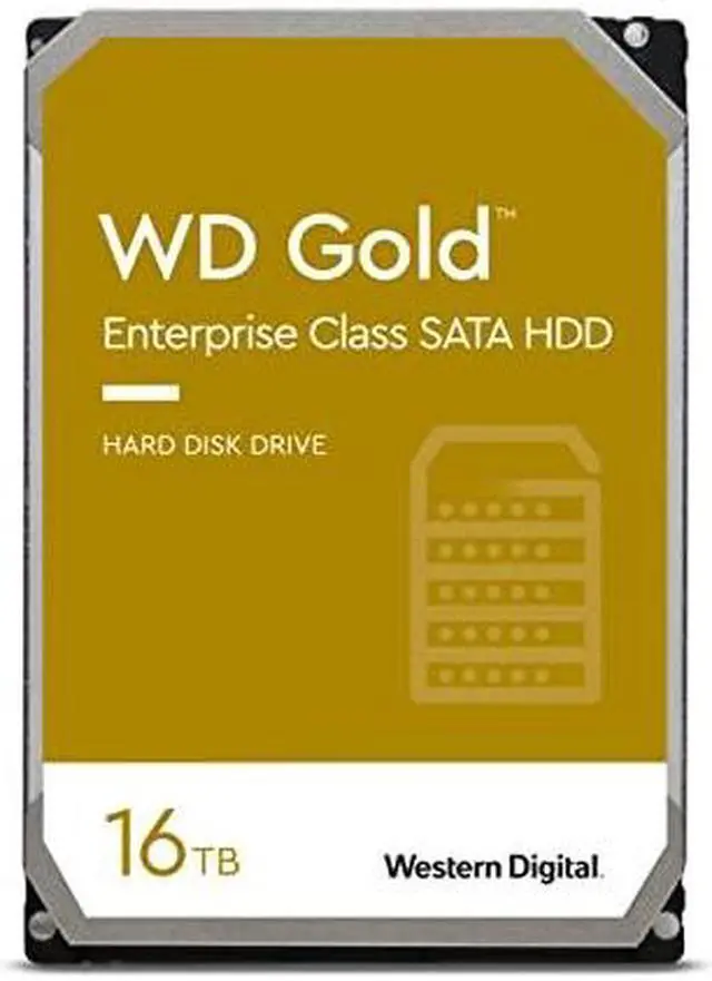 Alt view image 2 of 13 - Western Digital Gold WD161KRYZ 16 TB Hard Drive - 3.5" Internal - SATA (SATA/600)