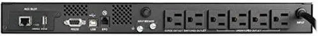 Alt view image 7 of 12 - Tripp Lite SmartPro 120V 750VA 600W Line-Interactive Sine Wave UPS, 1U Rackmount