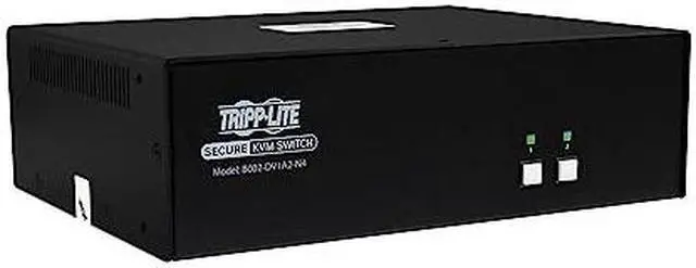Alt view image 2 of 16 - Tripp Lite Secure KVM Switch, United States Government NIAP-Certified PP4.0 Security, Common Access Card (CAC) Port, TAA Compliant, 3-Year Warranty (B002 Series)