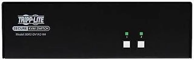 Alt view image 4 of 16 - Tripp Lite Secure KVM Switch, United States Government NIAP-Certified PP4.0 Security, Common Access Card (CAC) Port, TAA Compliant, 3-Year Warranty (B002 Series)