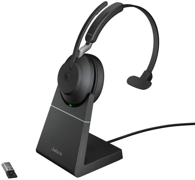 Alt view image 11 of 18 - Jabra Evolve2 65 UC Stereo - Black (USB-A)