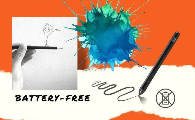 Alt view image 19 of 20 - Adesso 12" x 7" Graphic Tablet - Graphics Tablet - 12" x 7" - 5080 lpi Cable - 8192 Pressure Level - Pen - 1 - Mac, PC - Black