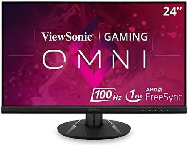 Alt view image 20 of 20 - ViewSonic VX2416 24 Inch 1080p 1ms 100Hz Gaming Monitor with IPS Panel, AMD FreeSync, Eye Care, HDMI and DisplayPort