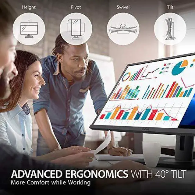 Alt view image 16 of 20 - ViewSonic VG3456C 34 Inch 21:9 UltraWide QHD 1440p Curved Monitor with Ergonomics Design, USB C Docking Built-In, Gigabit Ethernet for Home and Office