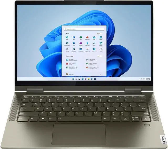 Alt view image 19 of 20 - Lenovo - Yoga 7i 2-in-1 14" Touch Screen Laptop - Intel Evo Platform Core i5 - 12GB Memory - 512GB Solid State Drive - Dark Moss Tablet Notebook 82BH00DQUS