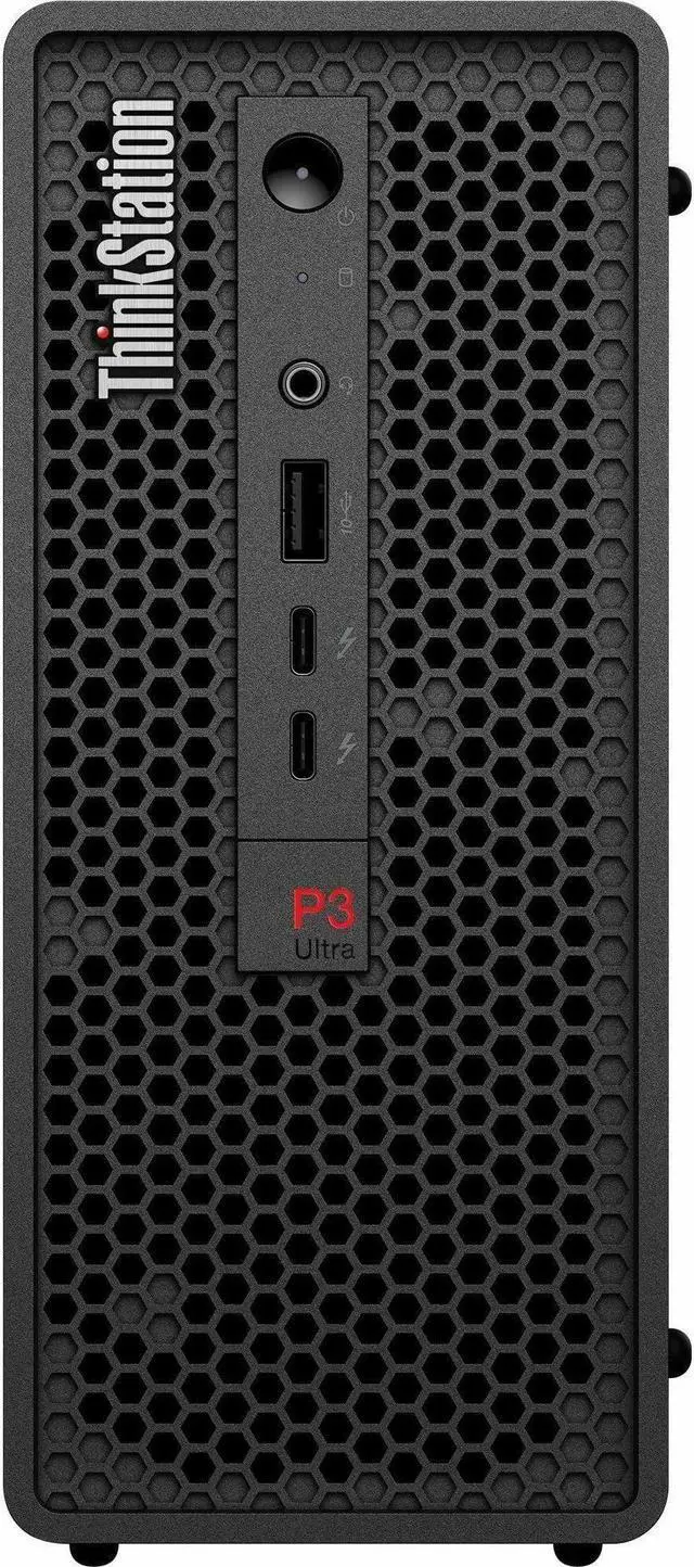 Alt view image 12 of 17 - Lenovo ThinkStation P3 Ultra 30HA003RUS Workstation - 1 x Intel Core i5 Tetradeca-core (14 Core) i5-13600K 13th Gen 3.50 GHz - 64 GB DDR5 SDRAM RAM - 2 TB SSD - Mini-tower - Intel W680 Chip - Windows