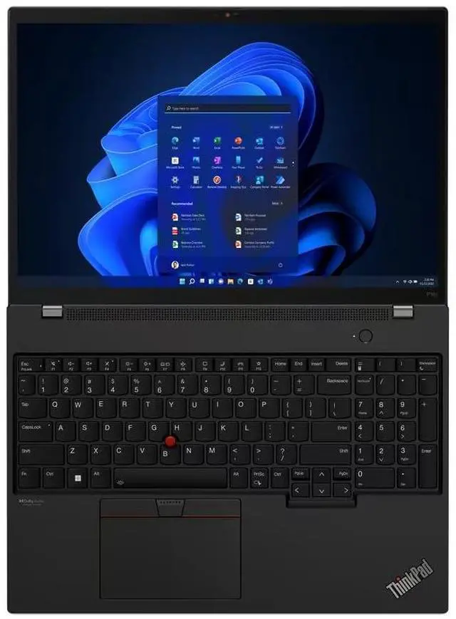 Alt view image 11 of 20 - Lenovo ThinkPad P16s Gen 2 16.0" Touch Screen AMD Ryzen 7 7840U AMD Radeon 780M 64GB Memory 2TB NVMe SSD Windows 11 Pro 21K90012US