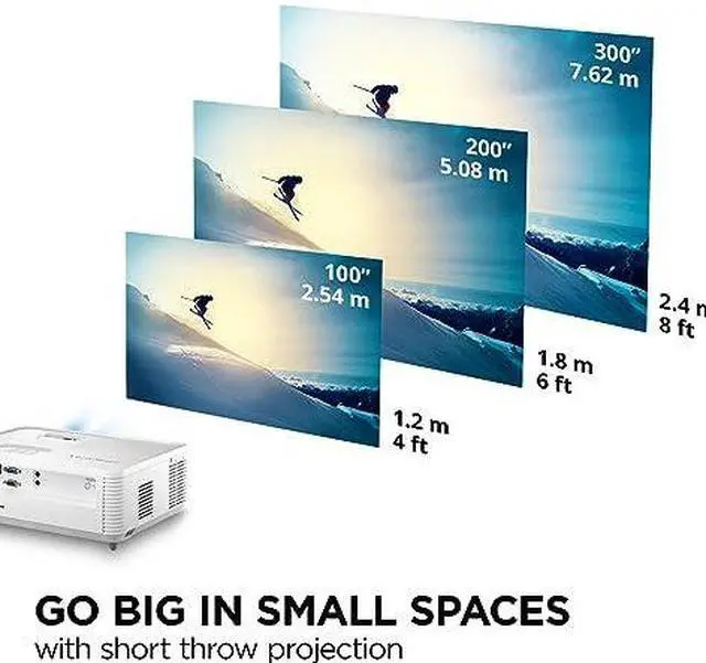 Alt view image 14 of 17 - ViewSonic PS502X 4000 Lumens XGA HDMI Short Throw Projector for Education and Office