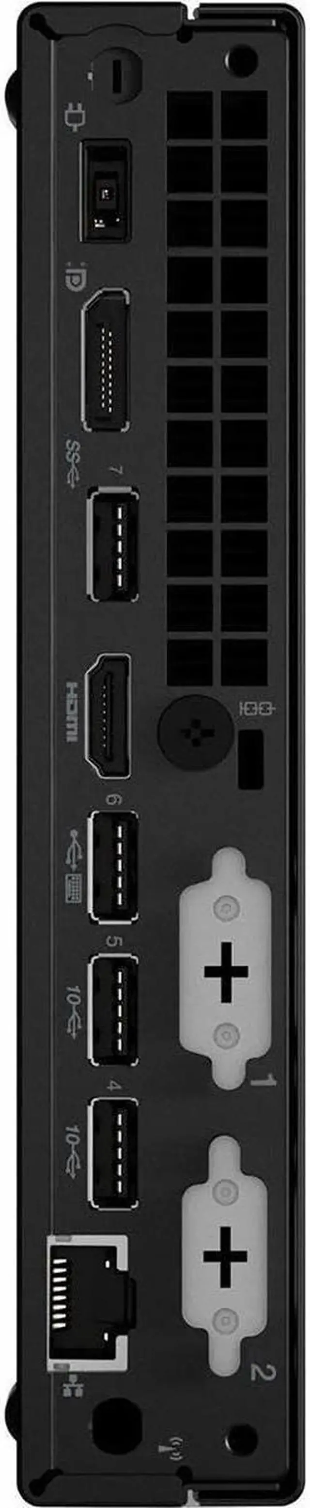 Alt view image 12 of 20 - Lenovo ThinkCentre M70q Gen 3 - tiny Core i5 12400T 1.8 GHz - 16 GB (11T300C0US)