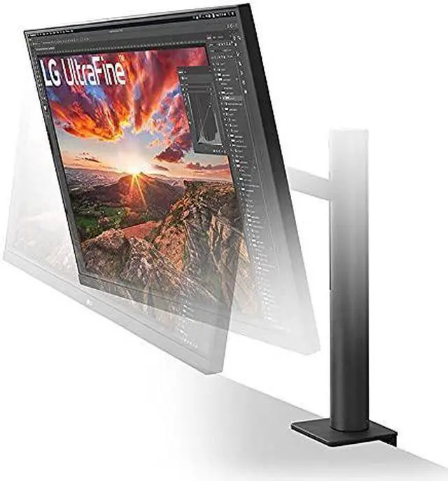 Alt view image 16 of 19 - LG Ultrafine 31.5" 4K Uhd Led LCD Monitor - 16:9 - Textured Black