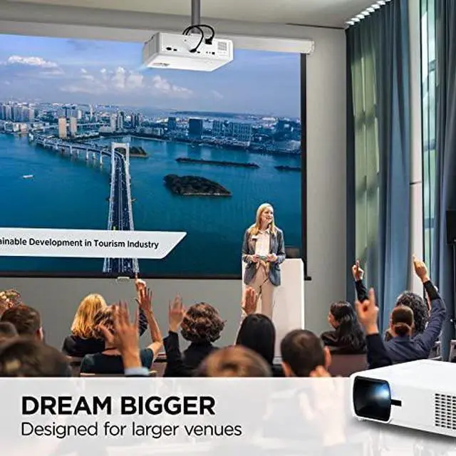 Alt view image 15 of 20 - ViewSonic LS610HDH 4000 Lumens 1080p LED Projector w/ HV Keystone, LAN Control, HDR/HLG Support for Business and Education