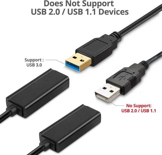 Alt view image 14 of 15 - SIIG CB CBUS0U11S1 USB 3.0 AOC Male to Female Active Cable  30M
