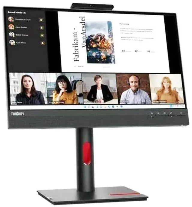 Alt view image 17 of 20 - Lenovo ThinkCentre Tiny-In-One 22 inch Gen 5 non touch Monitor