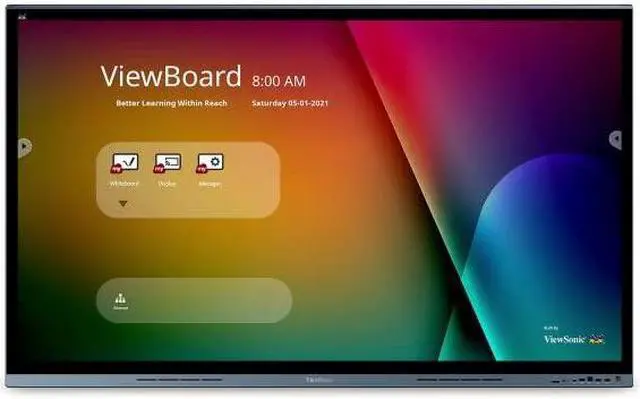 Alt view image 2 of 2 - ViewSonic ViewBoard IFP8662 Collaboration Display