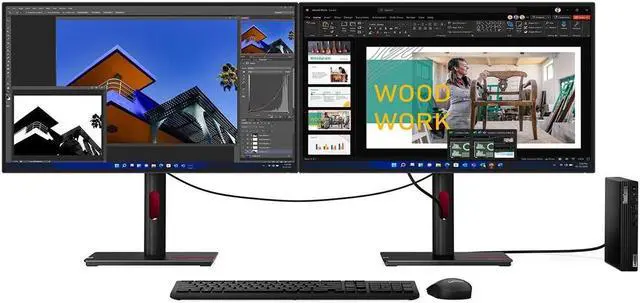 Alt view image 17 of 17 - Lenovo ThinkCentre M70q Gen4 - tiny Core i7 13700T 1.4 GHz - 16 GB  (12E30000US)