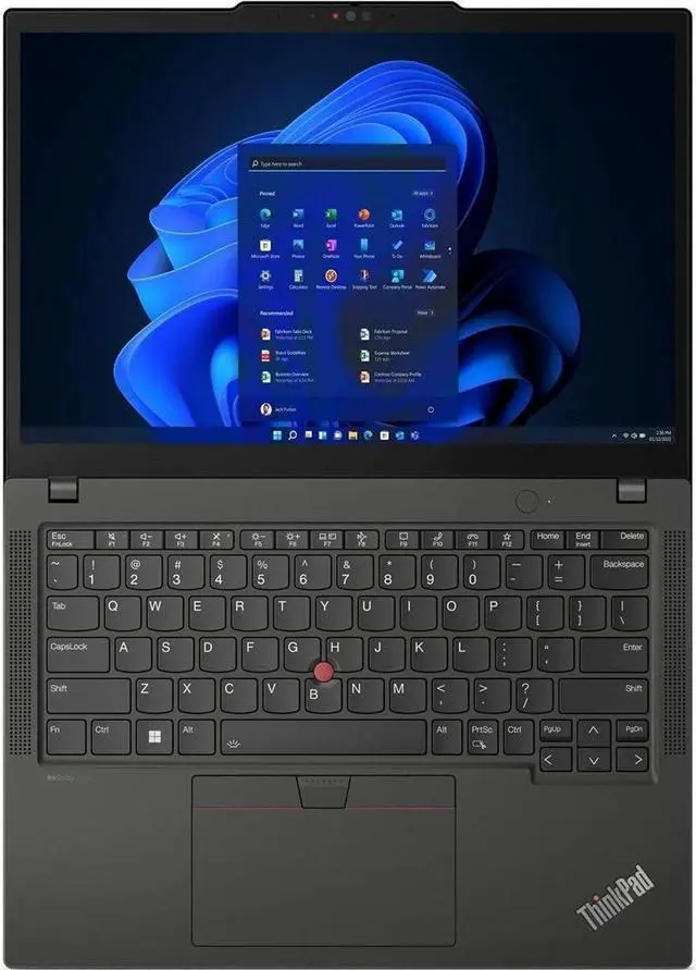 Alt view image 13 of 17 - Lenovo ThinkPad X13 Gen 4 13.3" Touch Screen AMD Ryzen 7 7840U AMD Radeon 780M 16GB Memory 512GB SSD Windows 11 Pro 21J30007US