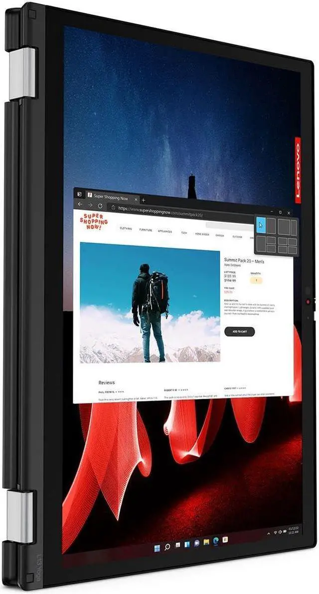 Alt view image 18 of 20 - Lenovo ThinkPad L13 Yoga Gen 4 - 13.3" - Intel Core i7 - 1355U - 16 (21FJ002DUS)