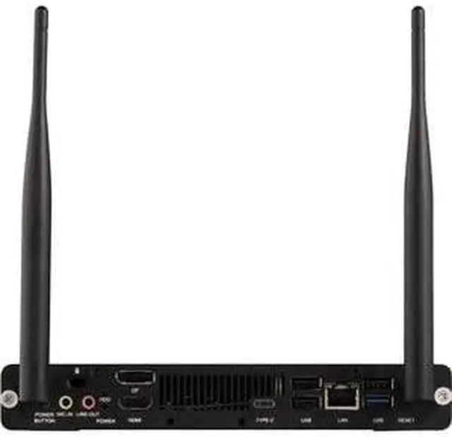 Alt view image 6 of 6 - ViewSonic VPC2C-W33-O1-1B Intel Celeron G5900T 3.20 GHz HDMI Slot-in PC