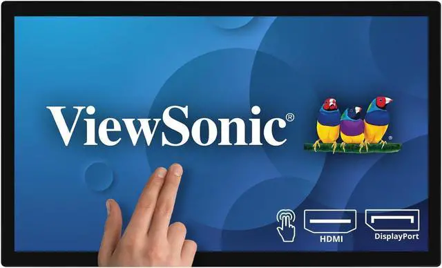 Alt view image 9 of 20 - ViewSonic TD3207 32 Inch 1080p 10-Point Multi Touch Screen Monitor with HDMI, USB Type B, and DisplayPort Inputs