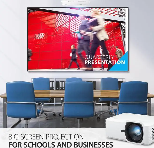 Alt view image 12 of 20 - ViewSonic LS740W 5000 Lumens WXGA Laser Projector with 1.3x Optical Zoom, H/V Keystrone, 360 Degrees Projection for Auditorium, Conference Room, and Education