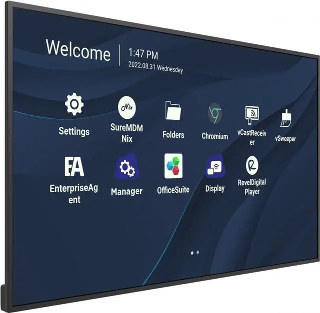 Alt view image 2 of 11 - ViewSonic CDE9830 98" 4K UHD Wireless Presentation Display 24/7 Commercial Display with Portrait Landscape, USB C, Wifi/BT Slot, RJ45 and RS232