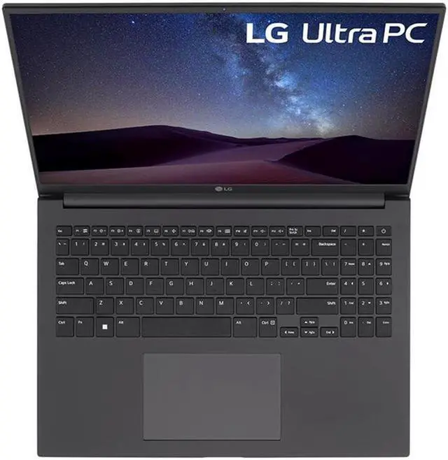 Alt view image 9 of 15 - LG Ultra PC U 16U70R-N.APC5U1 16" Notebook - WUXGA - 1920 x 1200 - AMD Ryzen 5 7530U Hexa-core (6 Core) 2 GHz - 16 GB Total RAM - 16 GB On-board Memory - 512 GB SSD - Charcoal Gray - AMD Chip - W